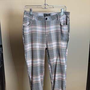 Like An Angel Plaid Tapered Pants
